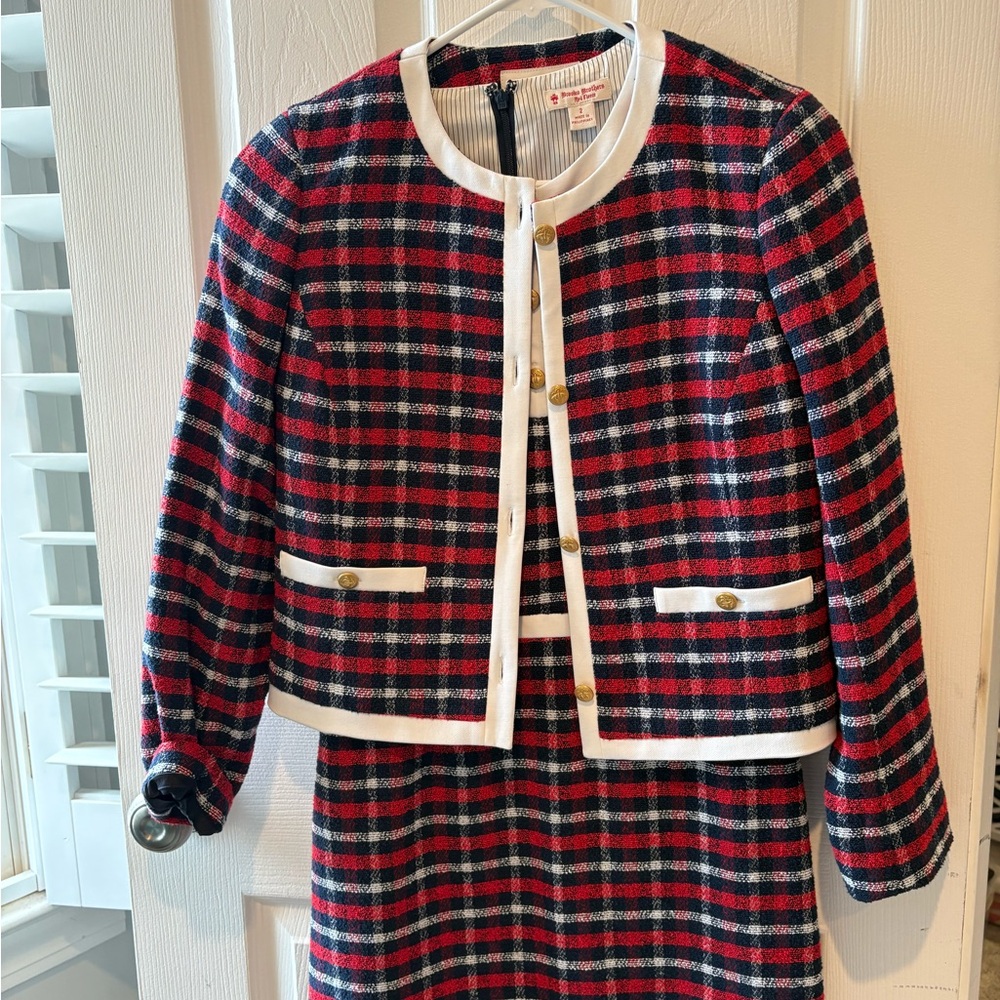 NWT Brooks Brothers 2 piece Tweed look women’s suit